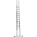 Лестница 3х11 трехсекционная алюминиевая профессиональная, серия NV323 Новая высота (3230311) 