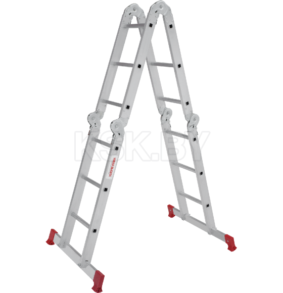 Лестница - трансформер с помостом 4х3 серия NV233 Новая высота (2330403) 