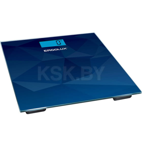Весы напольные абстракция синяя ERGOLUX ELX-SB03-C45 (13434) 