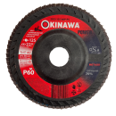 Круг лепестковый шлифовальный 125х22.23 мм P60 Power Okinawa 2023-125-60P-PS (2023-125-60P-PS) 