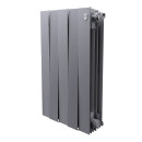 Радиатор биметаллический Royal Thermo Piano Forte 500 Silver Satin/5c