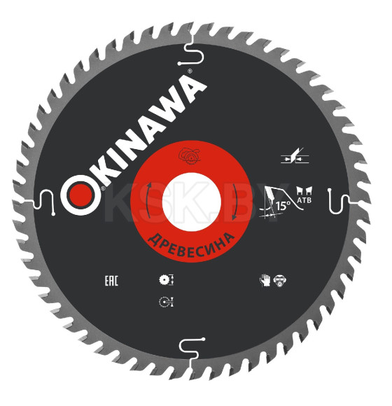 Диск пильный по дереву 190х48Тх30 мм Okinawa 190-48-30L (190-48-30L) 