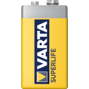 Батарейка "крона" 6F22-1BL 9V Varta Super Life (2022101411) 