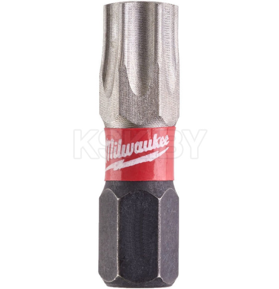 Бита TORX TX BO10х25мм ударная Milwaukee Shockwave (2 шт.) (4932471580) 