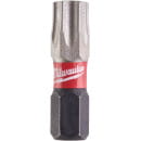 Бита TORX TX BO15х25мм ударная Milwaukee Shockwave (2 шт.) (4932471581) 