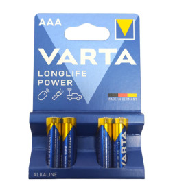 Батарейка AAA R03 BL-4 (упак. 4шт.) 1.5V Varta Long Power