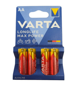 Батарейка AA LR6-4BL 1.5V (упак. 4 шт) Varta Long Life Max