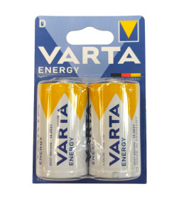 Батарейка LR20 D BL-2 (2шт.) 1.5V Varta Energy