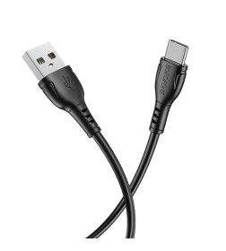 Кабель USB BOROFONE BX51 Triumph USB - Type-C 3A 1м. черный