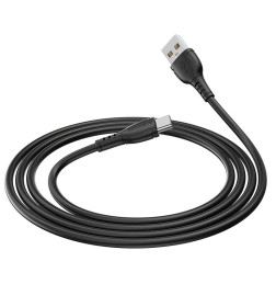 Кабель USB BOROFONE BX51 Triumph USB - Type-C 3A 1м. черный