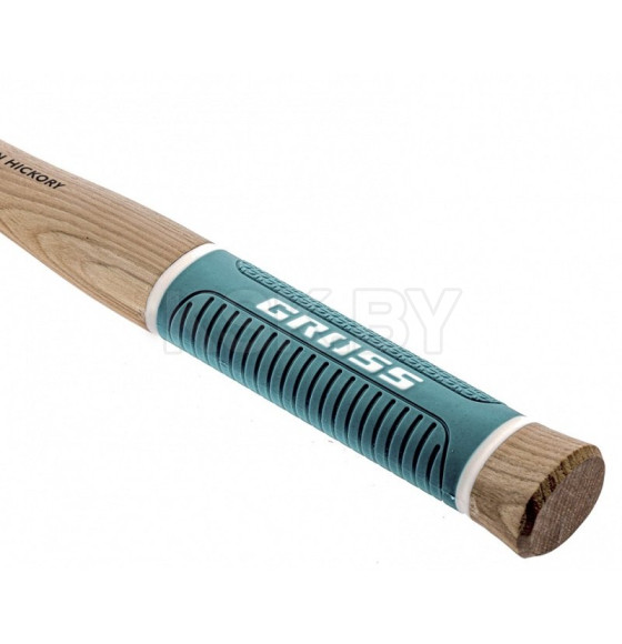 Молоток-гвоздодер 450 г (угол 45, магнит, обрезиненная рукоятка) AMERICAN HICKORY GROSS 10415 (10415) 