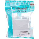 Выключатель с подсветкой белый Vesna Lezard (742-0288-111)