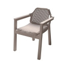 Набор мебели EASY COMFORT (диван, 2 кресла, стол), капучино (Р6037КАП) 
