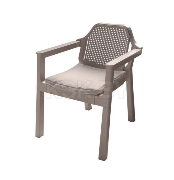 Набор мебели EASY COMFORT (диван, 2 кресла, стол), капучино (Р6037КАП) 