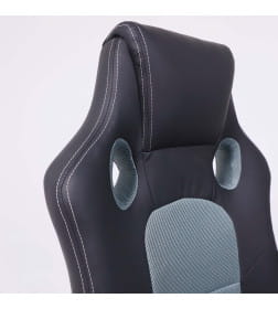 Кресло поворотное FAN, тёмно-серый