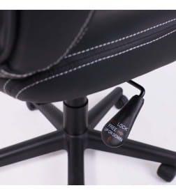 Кресло поворотное FAN, тёмно-серый