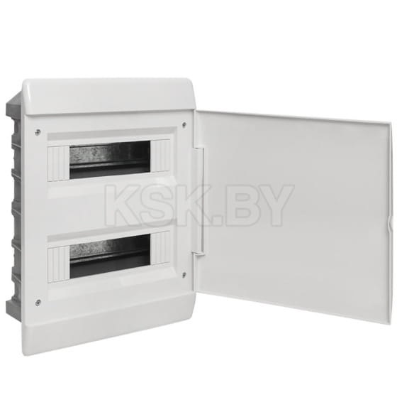 Бокс ЩРВ-П-24 модулей встраиваемый пластик, белая дверца "SlimBox" IP41 EKF PROxima (sb-v-24w) 