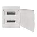 Бокс ЩРВ-П-24 модулей встраиваемый пластик, белая дверца "SlimBox" IP41 EKF PROxima (sb-v-24w) 