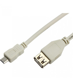 Кабель micro USB (male) - USB-A (female) 0.2 м REXANT 18-1161