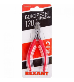 Бокорезы мини 120 мм никелированные, авторазжим REXANT 12-4602