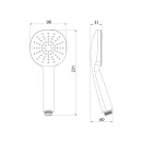 Душевая лейка IDDIS  OPH1FB9i18 (OPH1FB9i18) 