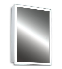 Шкаф зеркальный Silver Mirrors Киото Flip 60  600х800 LED-00002474
