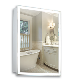 Шкаф зеркальный Silver Mirrors Киото Flip 60  600х800 LED-00002474