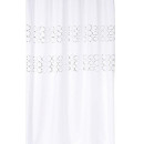 Штора для ванной текстильная Pailette Silver 180х200 см. (48327) 