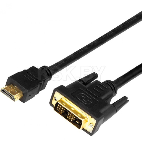 Кабель HDMI - DVI-D с фильтрами 2 метра GOLD REXANT 17-6304 (17-6304) 