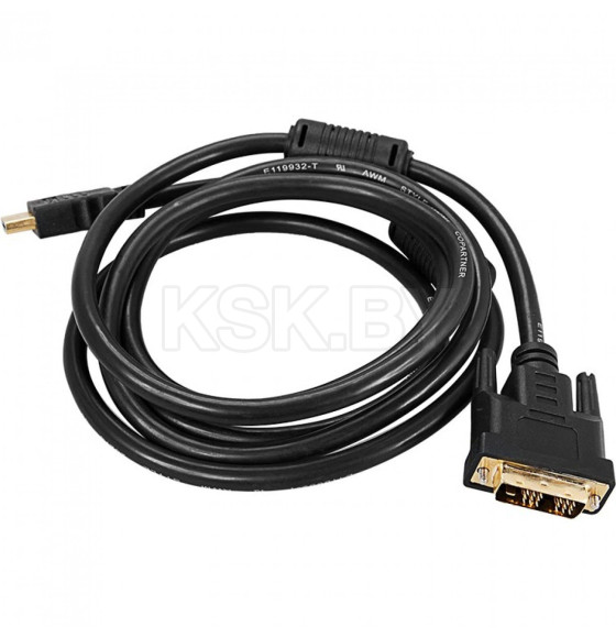 Кабель HDMI - DVI-D с фильтрами 2 метра GOLD REXANT 17-6304 (17-6304) 