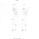 Кабель соединительный (3 pin) герметичный (IP67) 3х0.5 мм² белый REXANT 11-9530 (11-9530) 