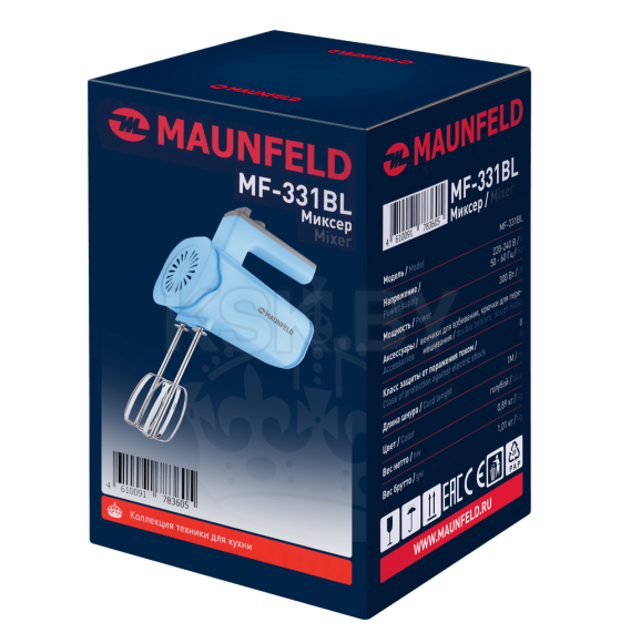 Миксер MAUNFELD MF-331BL (КА-00015396) 