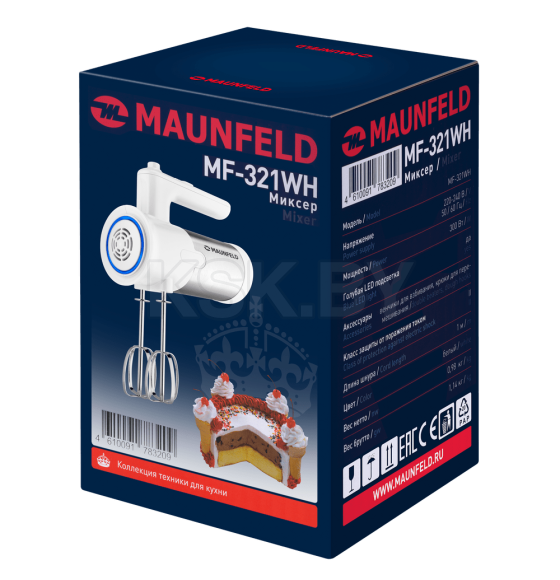 Миксер MAUNFELD MF-321WH (КА-00015392) 