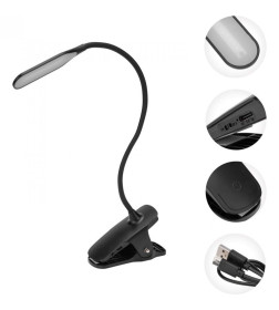 Светильник настольный Click 4Вт LED 4000К черный REXANT 609-033