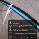 Стяжка нейлоновая 100х3,6 мм белая (упак. 100 шт.) Rexant 07-0100-4 (07-0100-4) 