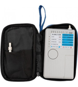 Тестер кабеля универсальный RJ-45/RJ-11/RJ-12/USB/BNC (HT-2468B) REXANT 12-1003