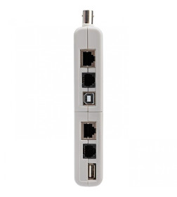 Тестер кабеля универсальный RJ-45/RJ-11/RJ-12/USB/BNC (HT-2468B) REXANT 12-1003