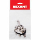 Тумблер 220V 10А (3c) ON-OFF-ON однополюсный  Mini  REXANT (36-4311) 
