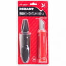 Нож монтажника, нержавеющая сталь, лезвие 42 мм REXANT 12-4932 (12-4932) 