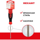 Отвертка плоская SL3х75 мм сталь S2 REXANT 12-4721-1 (12-4721-1) 