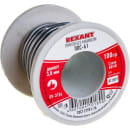 Припой катушка ПОС-61 без канифоли (Ø3,0 мм, 100 г) REXANT (09-3124) 