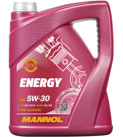 Масло моторное MANNOL Energy 5W-30  API SN/CH4  A3/B4 5л