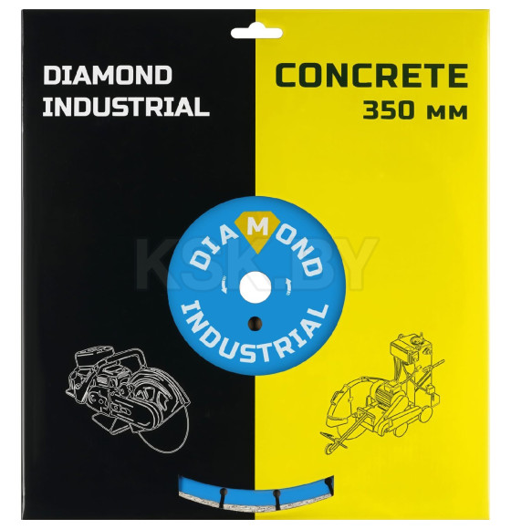 Диск алмазный сегментный по бетону 350*25,4 Diamond industrial (DIDC350) 