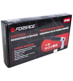 Пневмозубило с насадкой игольчатой Forsage