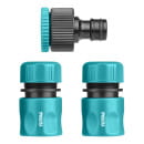 Набор соединителей садовых 1/2" TOTAL THWS030301 (3 шт) (THWS030301) 