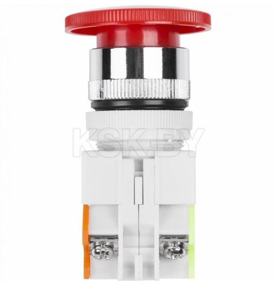 Выключатель-кнопка 10А Ø22 красная Аварийная остановка REXANT 36-3553 (36-3553) 