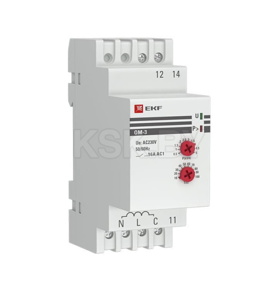 Ограничитель мощности ОМ-3 EKF PROxima (rel-pl-3) 