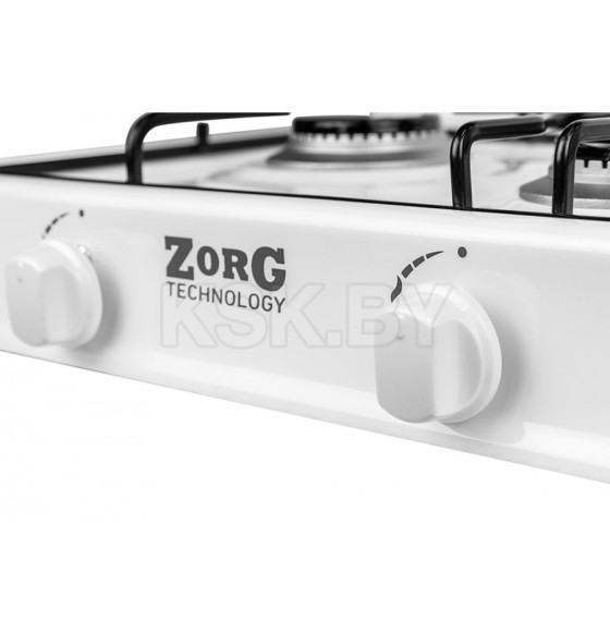 Плита газовая настольная ZorG Technology O 300 white (O 300 WH) 