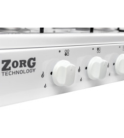 Плита газовая настольная ZorG Technology O 400 white