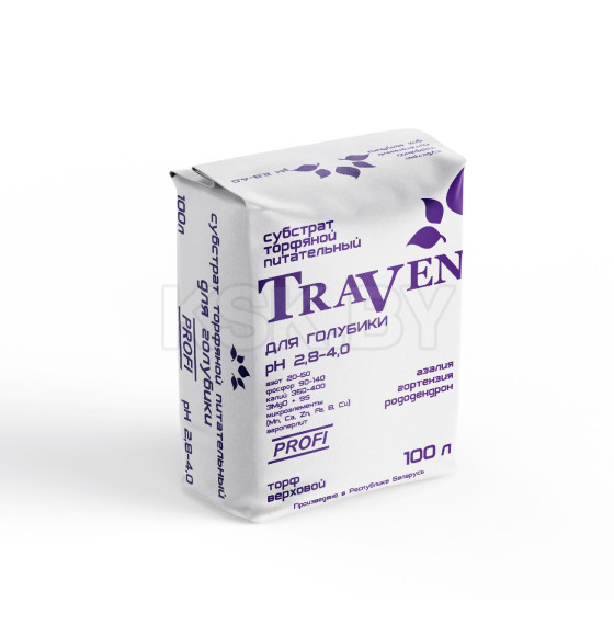 Субстрат торфяной «Traven» Для Голубики 100 л
